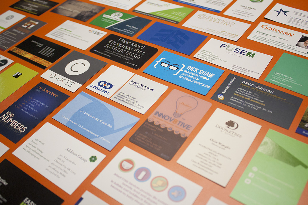 Builder Pro white-label branding — custom business cards generated for each contractor's company